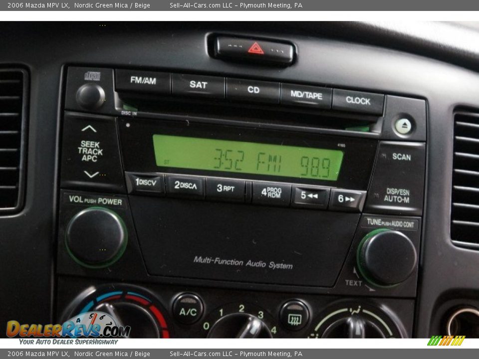Audio System of 2006 Mazda MPV LX Photo #26