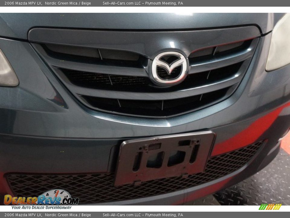 2006 Mazda MPV LX Nordic Green Mica / Beige Photo #33
