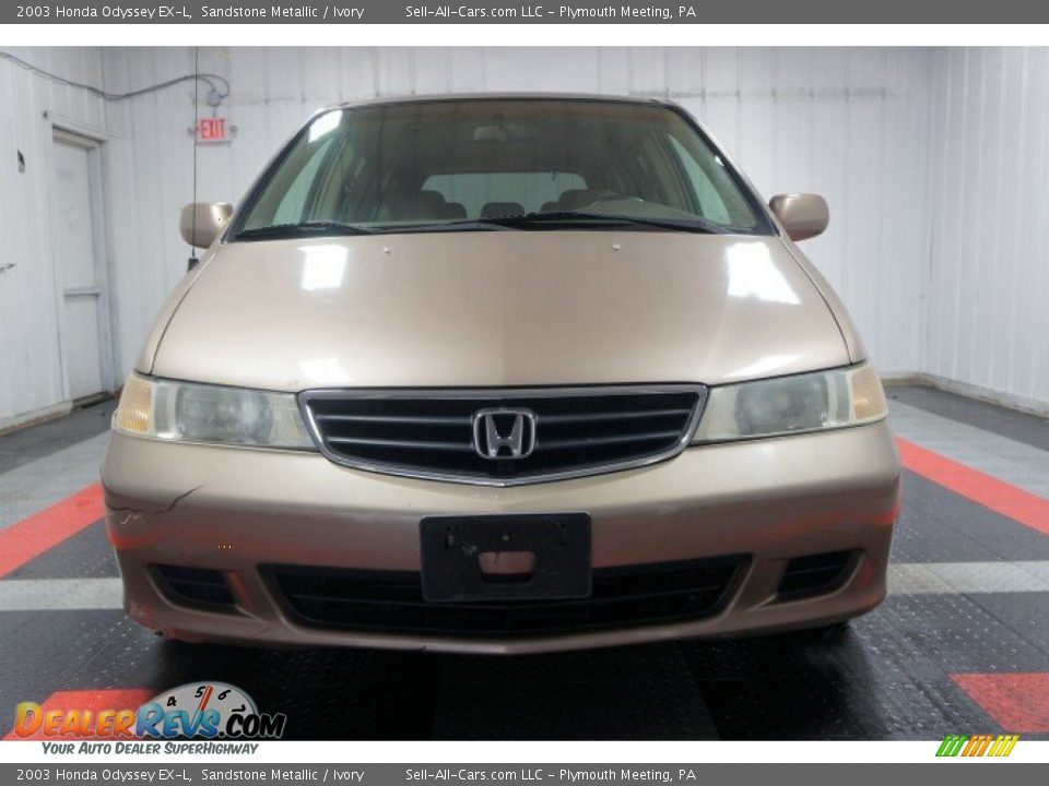 2003 Honda Odyssey EX-L Sandstone Metallic / Ivory Photo #4