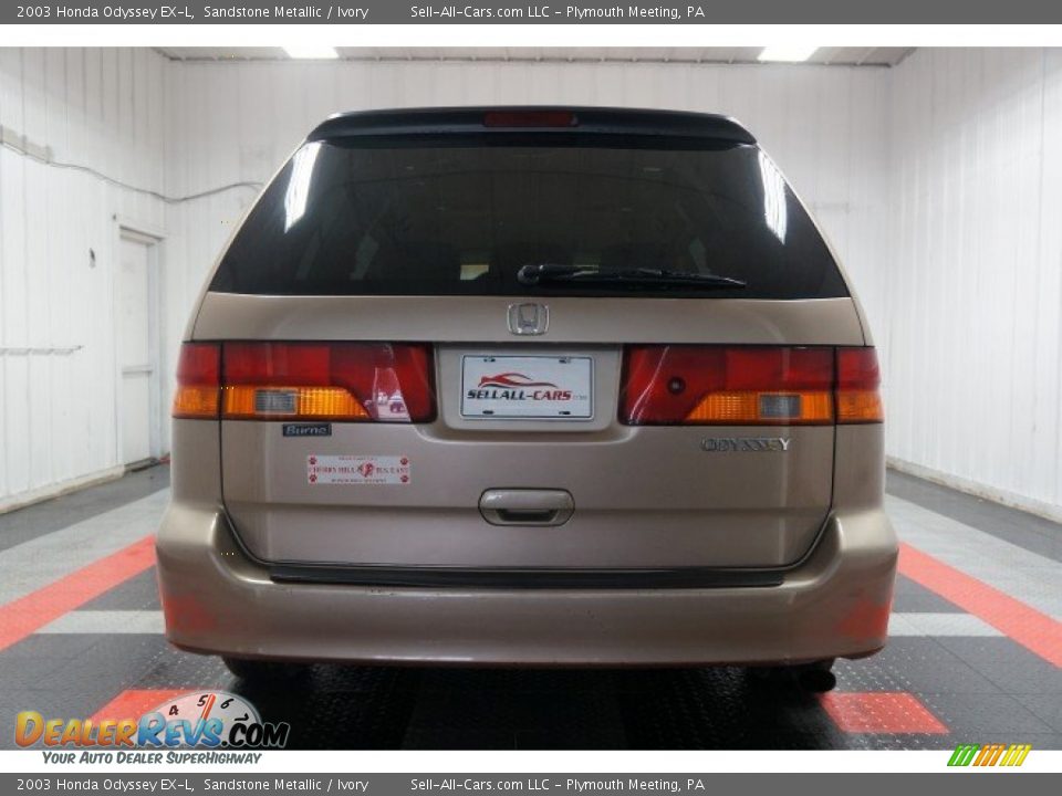 2003 Honda Odyssey EX-L Sandstone Metallic / Ivory Photo #9
