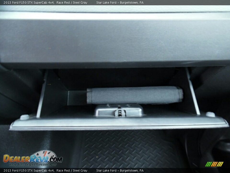 2013 Ford F150 STX SuperCab 4x4 Race Red / Steel Gray Photo #19