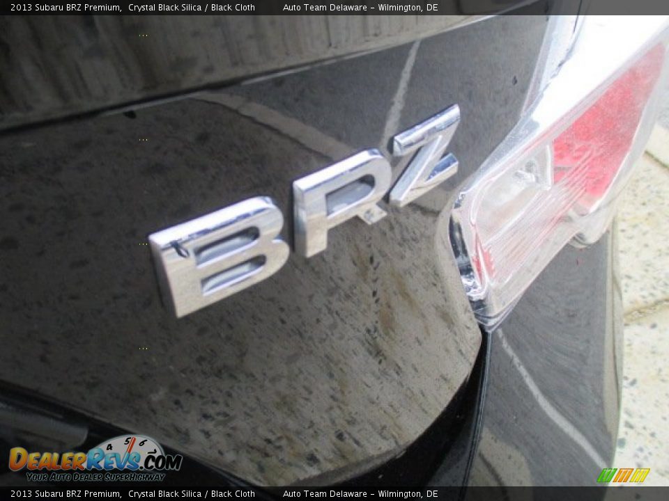2013 Subaru BRZ Premium Crystal Black Silica / Black Cloth Photo #35