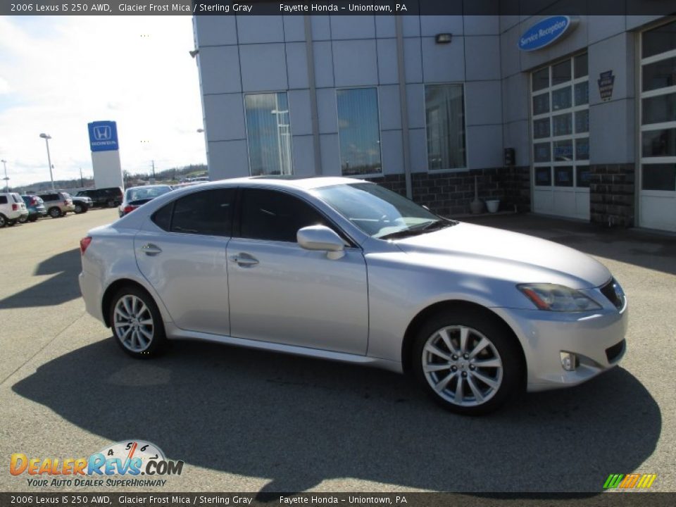 2006 Lexus IS 250 AWD Glacier Frost Mica / Sterling Gray Photo #1