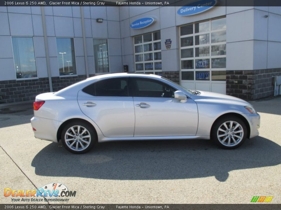 2006 Lexus IS 250 AWD Glacier Frost Mica / Sterling Gray Photo #2