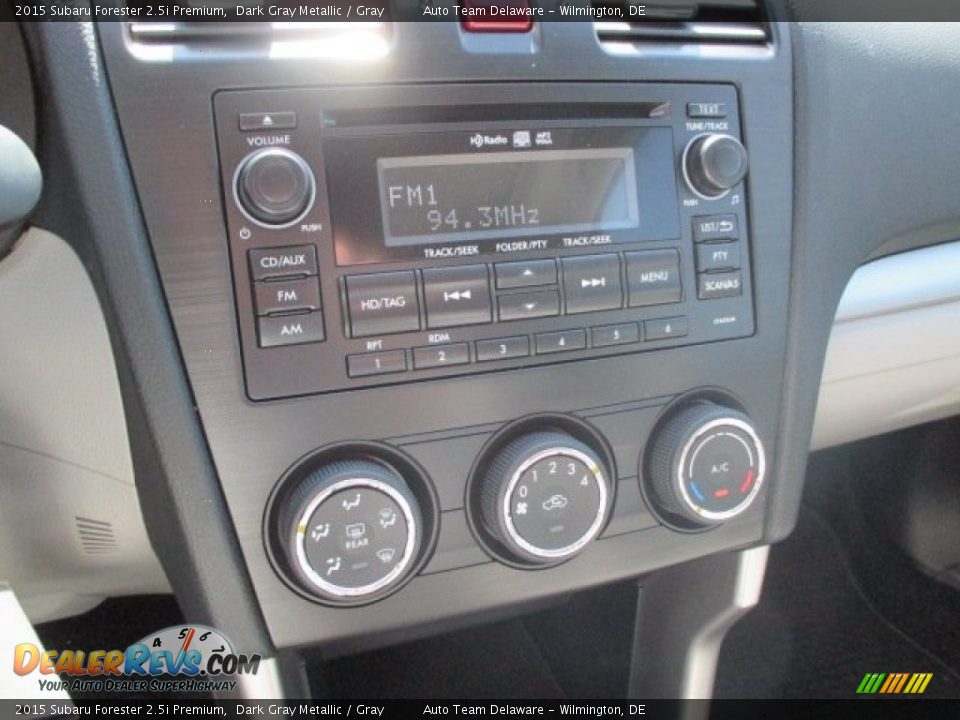 2015 Subaru Forester 2.5i Premium Dark Gray Metallic / Gray Photo #10