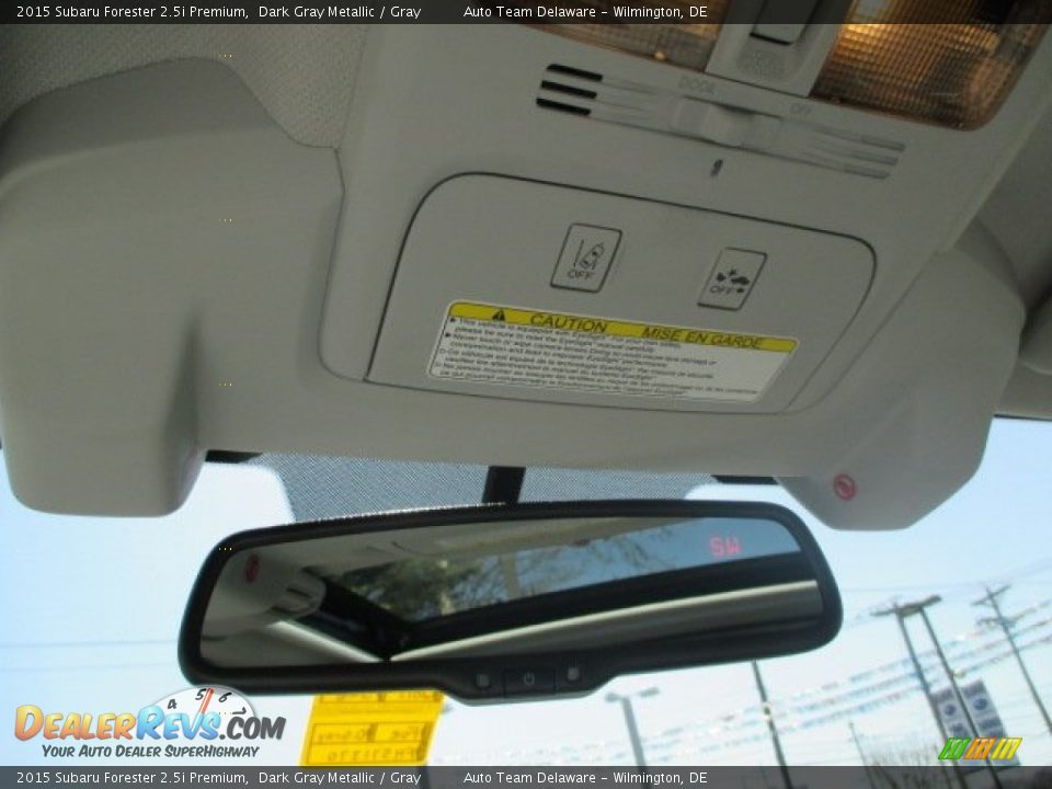 2015 Subaru Forester 2.5i Premium Dark Gray Metallic / Gray Photo #13