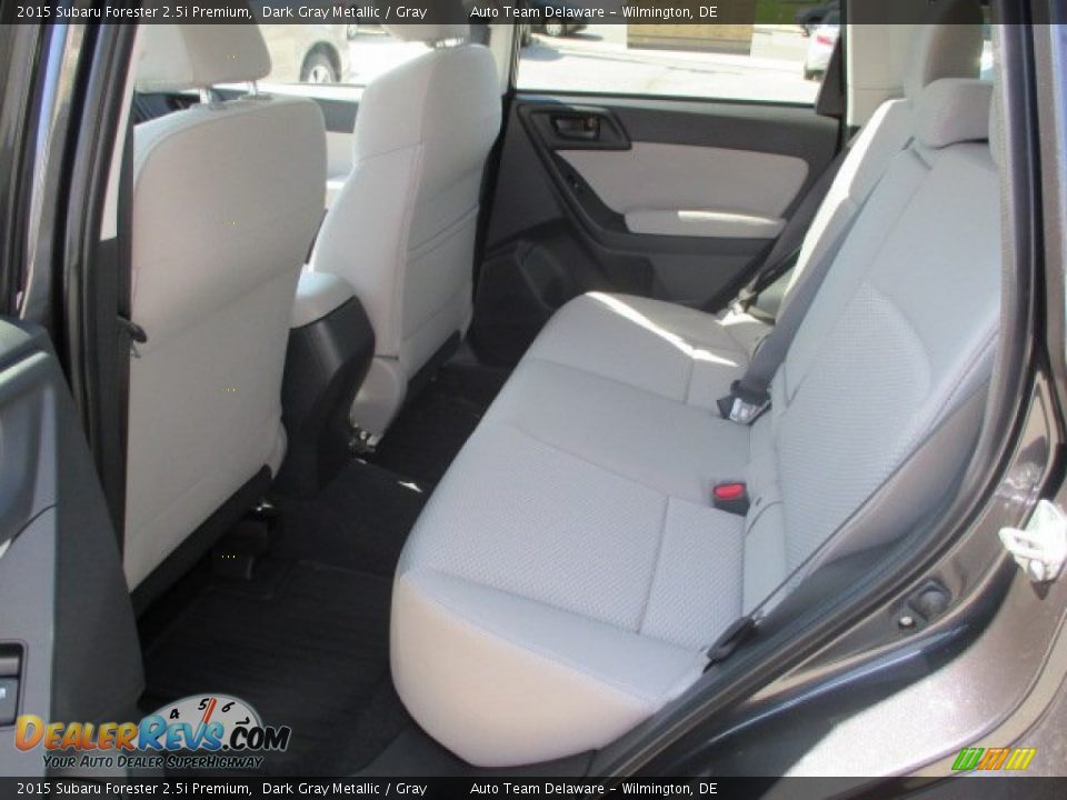 2015 Subaru Forester 2.5i Premium Dark Gray Metallic / Gray Photo #17