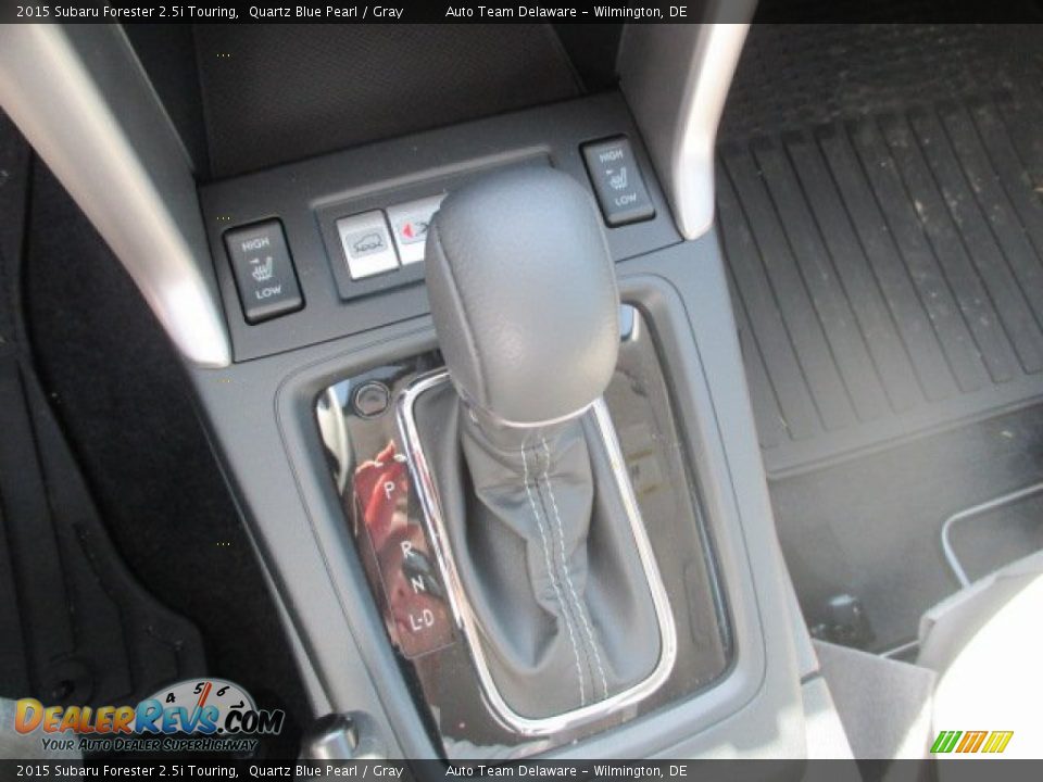 2015 Subaru Forester 2.5i Touring Quartz Blue Pearl / Gray Photo #14