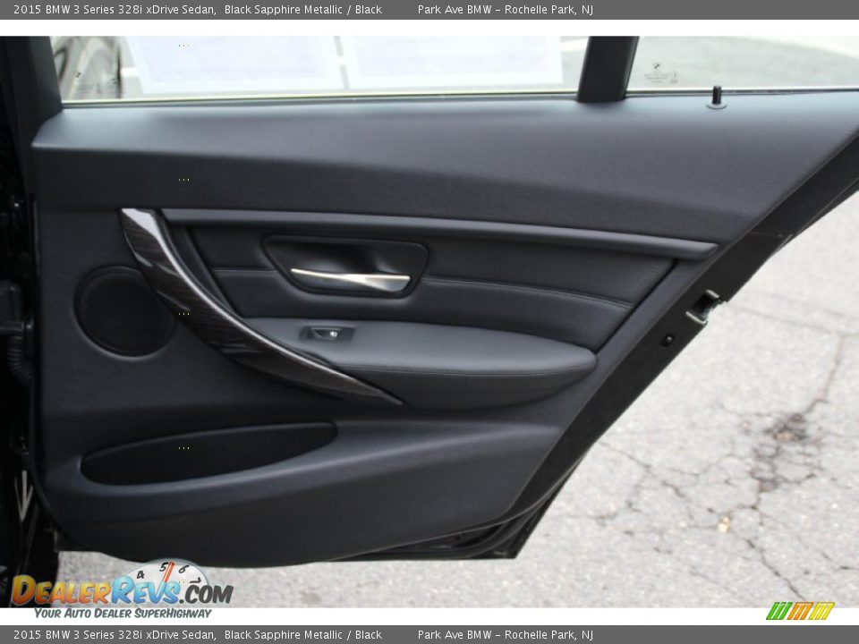 2015 BMW 3 Series 328i xDrive Sedan Black Sapphire Metallic / Black Photo #25