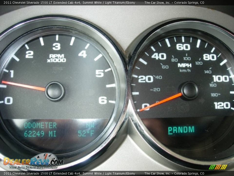 2011 Chevrolet Silverado 1500 LT Extended Cab 4x4 Summit White / Light Titanium/Ebony Photo #13