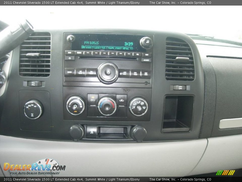 2011 Chevrolet Silverado 1500 LT Extended Cab 4x4 Summit White / Light Titanium/Ebony Photo #14