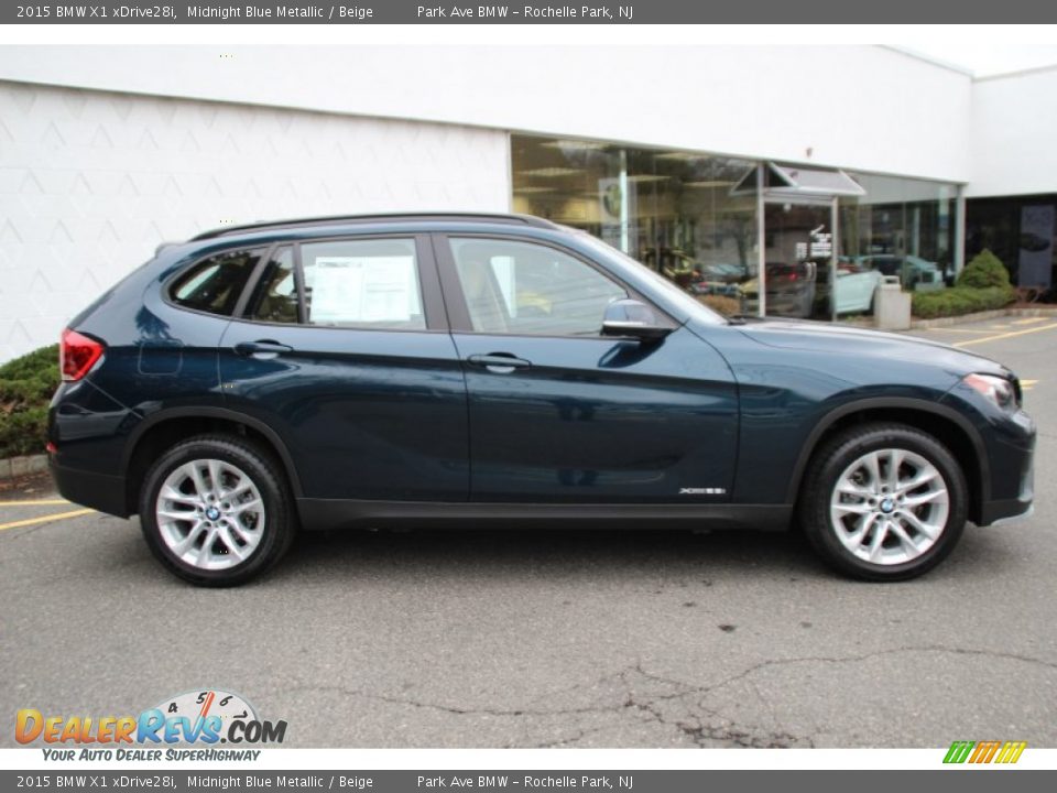 Midnight Blue Metallic 2015 BMW X1 xDrive28i Photo #2