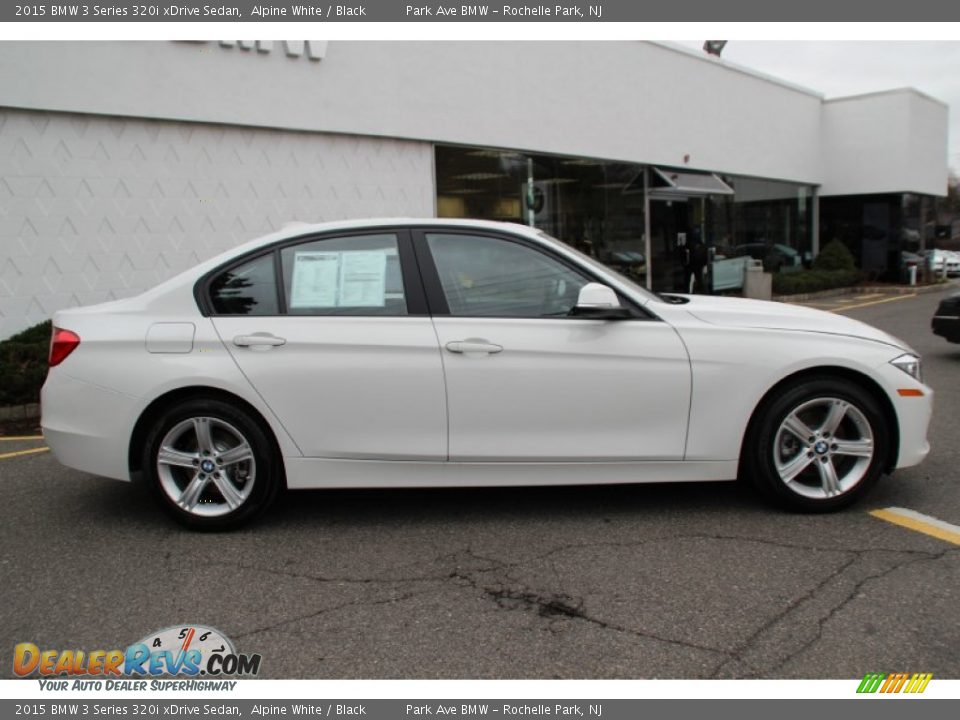 2015 BMW 3 Series 320i xDrive Sedan Alpine White / Black Photo #2