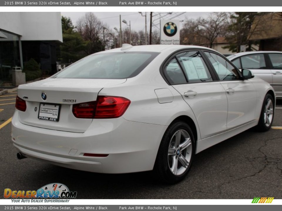 2015 BMW 3 Series 320i xDrive Sedan Alpine White / Black Photo #3