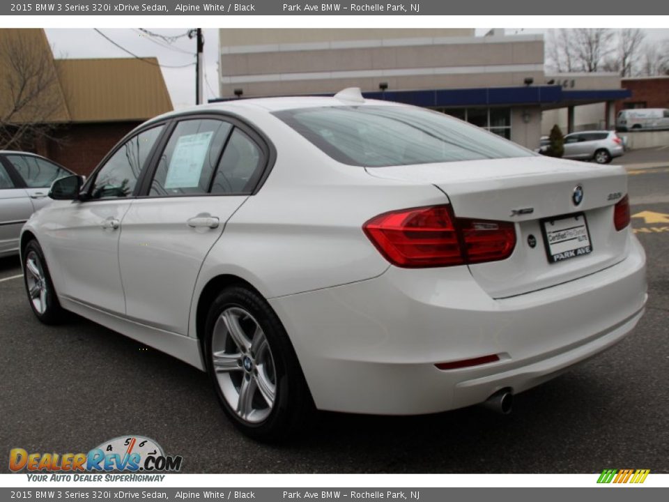 2015 BMW 3 Series 320i xDrive Sedan Alpine White / Black Photo #5