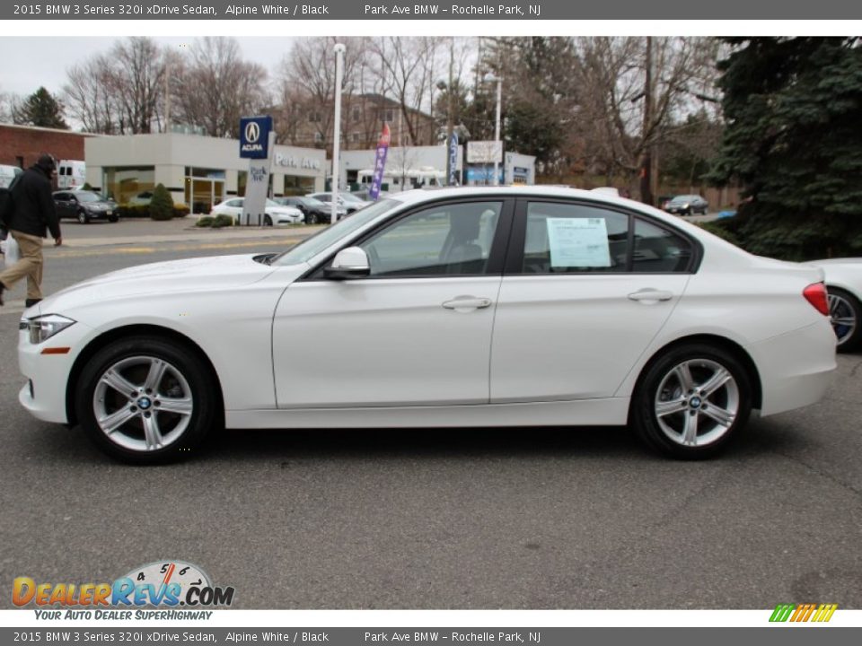 2015 BMW 3 Series 320i xDrive Sedan Alpine White / Black Photo #6