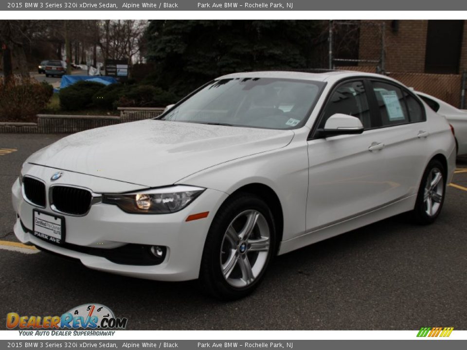 2015 BMW 3 Series 320i xDrive Sedan Alpine White / Black Photo #7