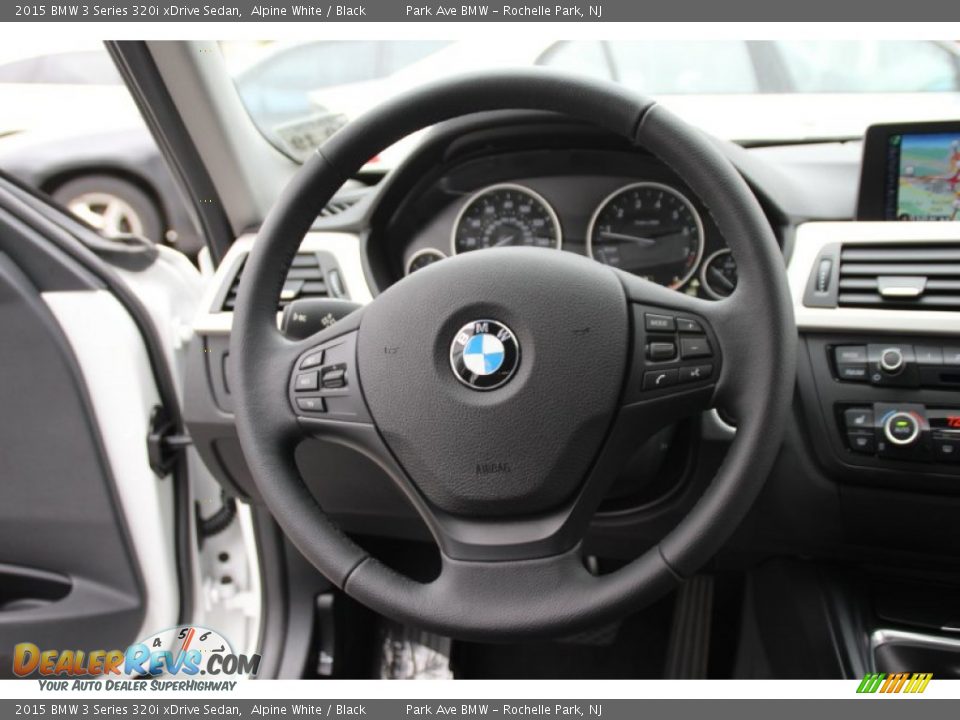 2015 BMW 3 Series 320i xDrive Sedan Alpine White / Black Photo #18