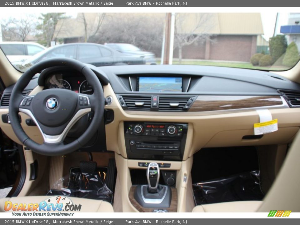 2015 BMW X1 xDrive28i Marrakesh Brown Metallic / Beige Photo #15