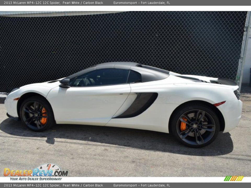 Pearl White 2013 McLaren MP4-12C 12C Spider Photo #4