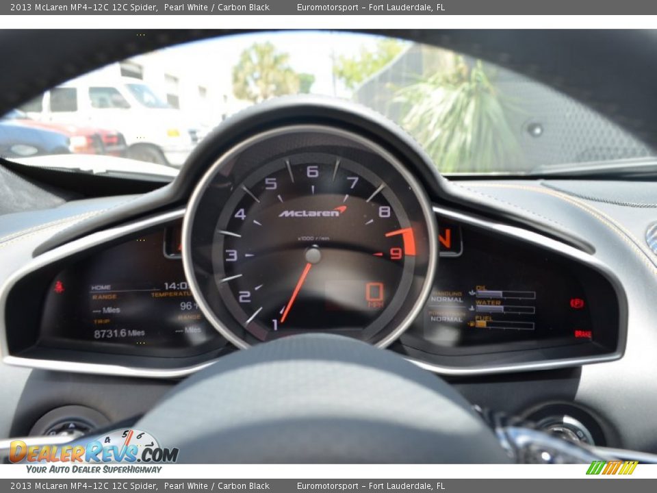 2013 McLaren MP4-12C 12C Spider Gauges Photo #16