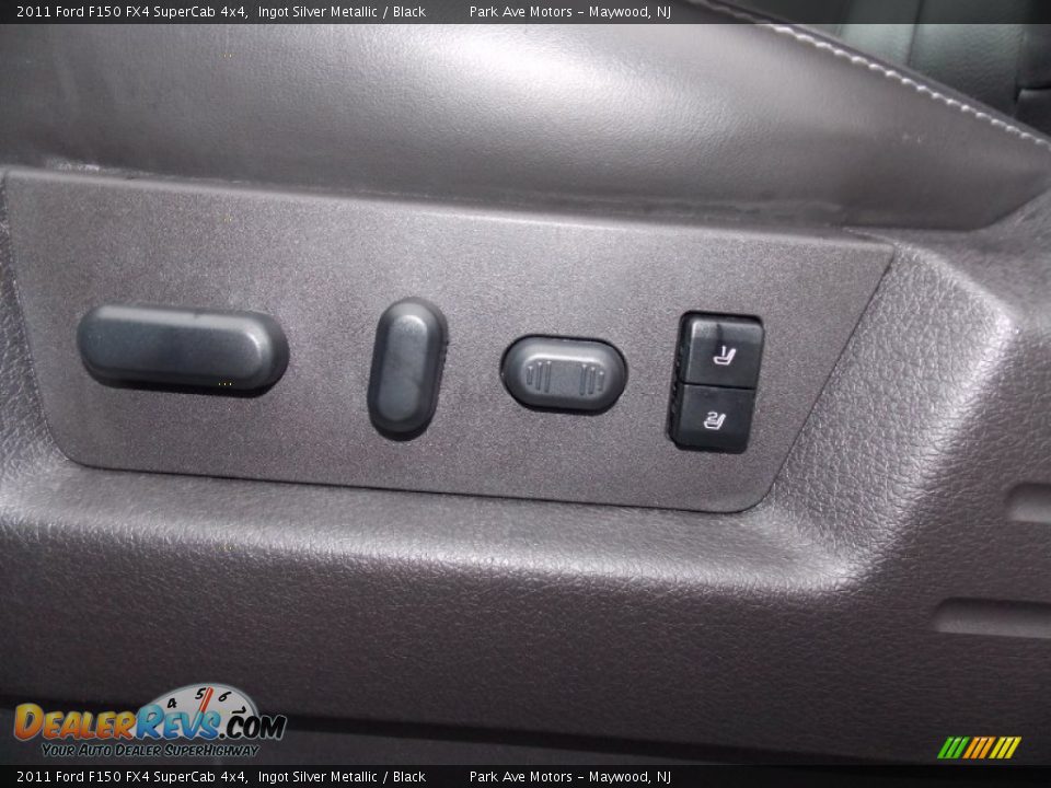 2011 Ford F150 FX4 SuperCab 4x4 Ingot Silver Metallic / Black Photo #13