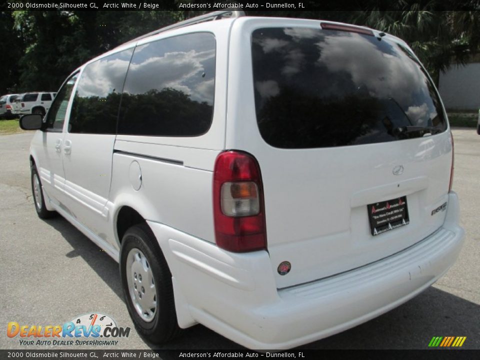 2000 Oldsmobile Silhouette GL Arctic White / Beige Photo #5