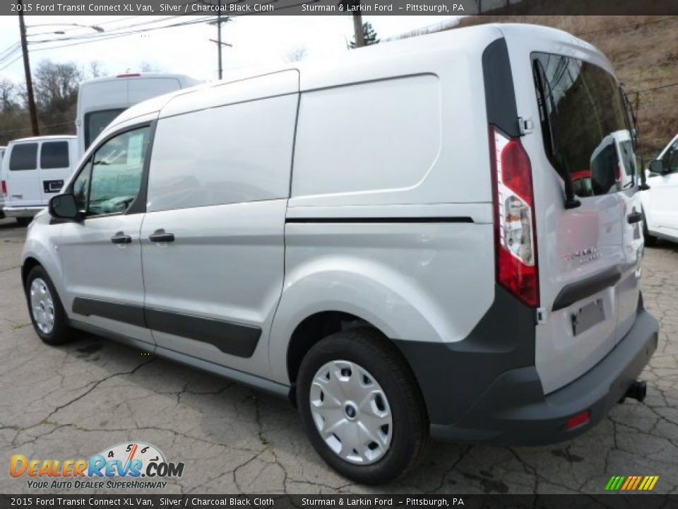 Silver 2015 Ford Transit Connect XL Van Photo #6