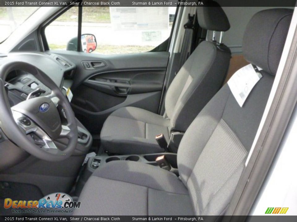 Front Seat of 2015 Ford Transit Connect XL Van Photo #9