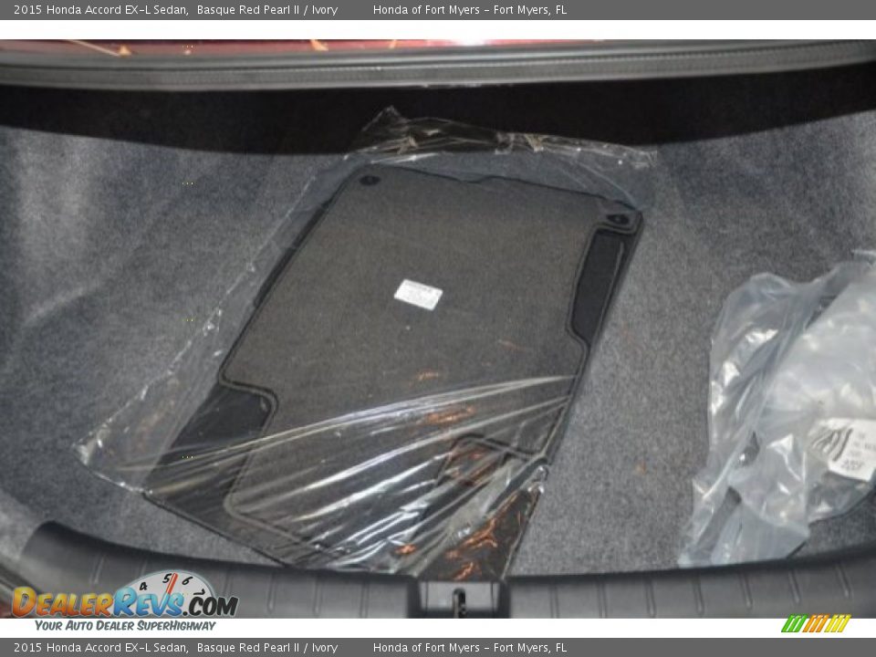 2015 Honda Accord EX-L Sedan Basque Red Pearl II / Ivory Photo #24