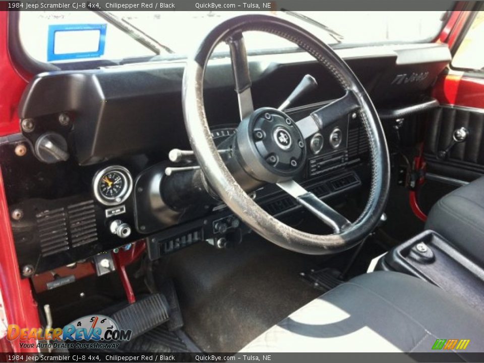 1984 Jeep Scrambler CJ-8 4x4 Steering Wheel Photo #4
