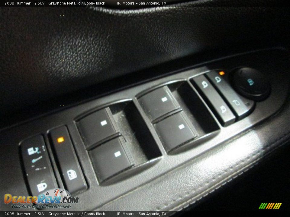 2008 Hummer H2 SUV Graystone Metallic / Ebony Black Photo #24
