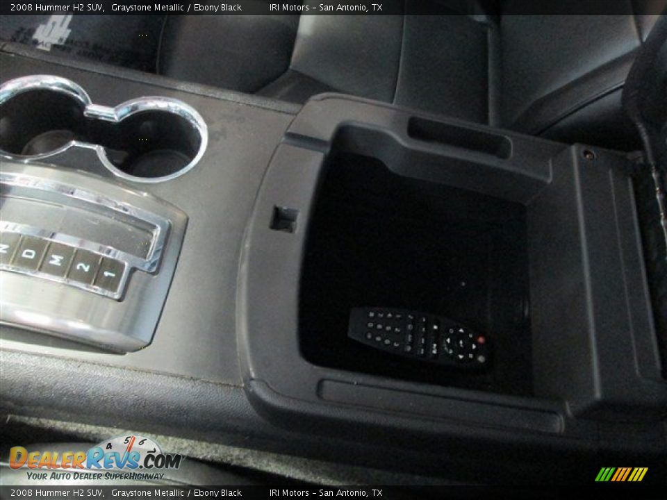 2008 Hummer H2 SUV Graystone Metallic / Ebony Black Photo #25