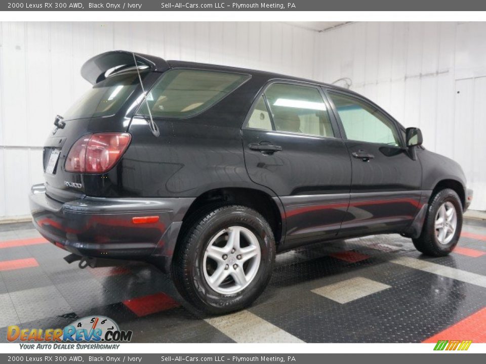 2000 Lexus RX 300 AWD Black Onyx / Ivory Photo #7