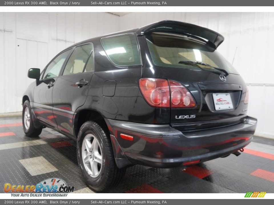 2000 Lexus RX 300 AWD Black Onyx / Ivory Photo #10