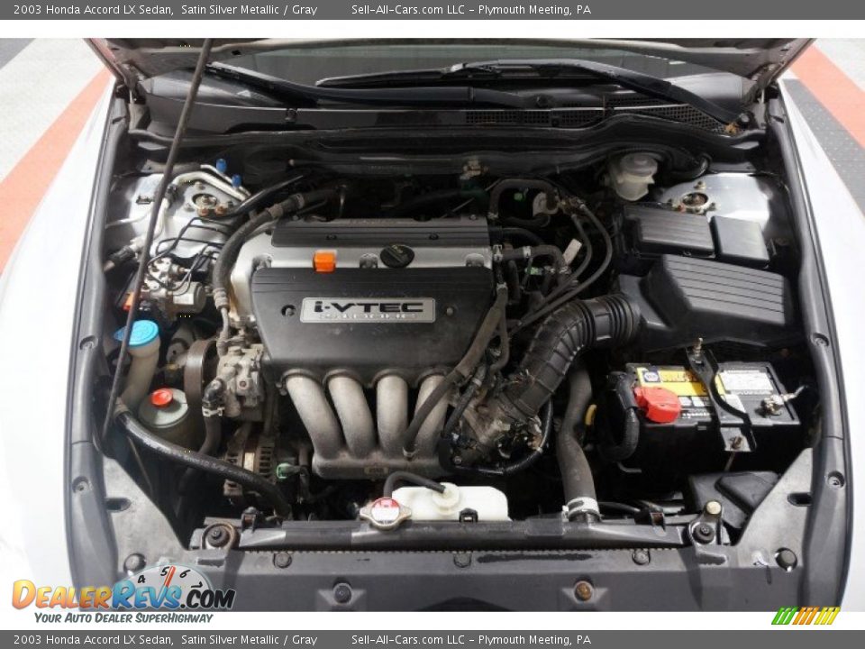 2003 Honda Accord LX Sedan 2.4 Liter DOHC 16-Valve i-VTEC 4 Cylinder Engine Photo #29
