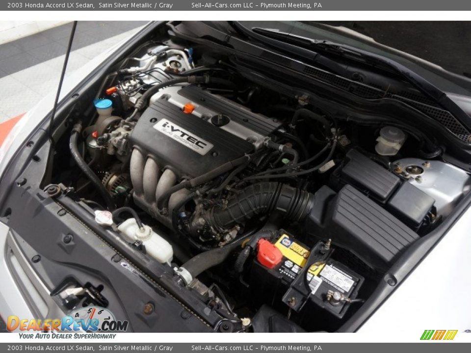 2003 Honda Accord LX Sedan 2.4 Liter DOHC 16-Valve i-VTEC 4 Cylinder Engine Photo #32