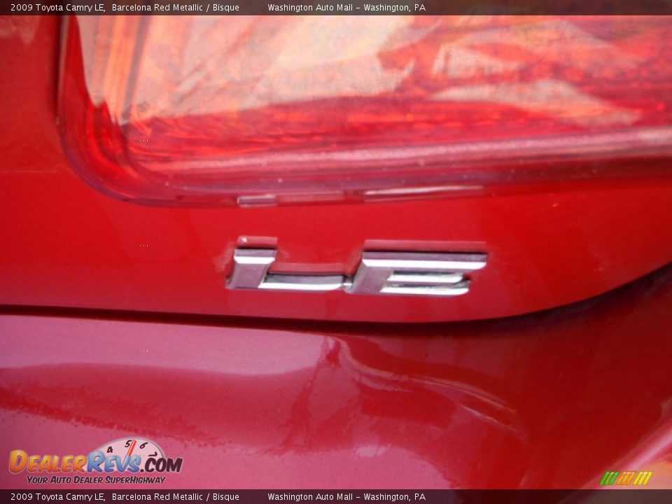 2009 Toyota Camry LE Barcelona Red Metallic / Bisque Photo #9