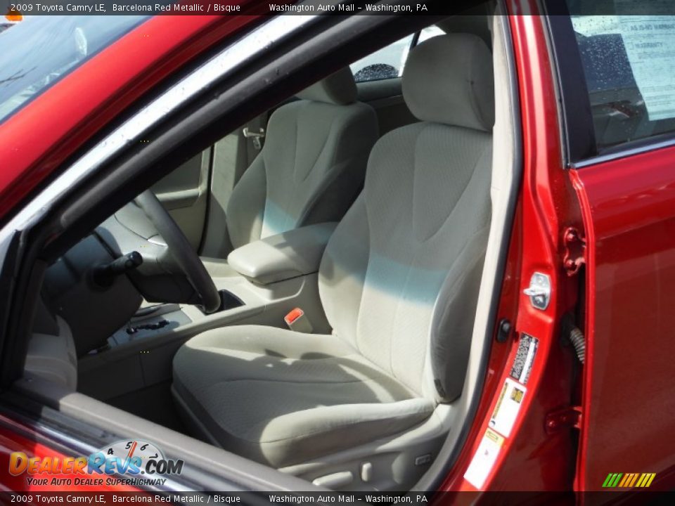 2009 Toyota Camry LE Barcelona Red Metallic / Bisque Photo #11