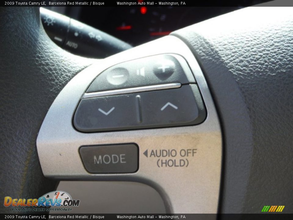 2009 Toyota Camry LE Barcelona Red Metallic / Bisque Photo #16
