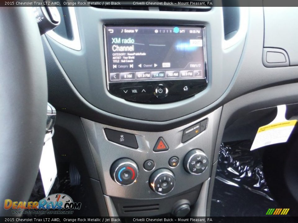Controls of 2015 Chevrolet Trax LTZ AWD Photo #16