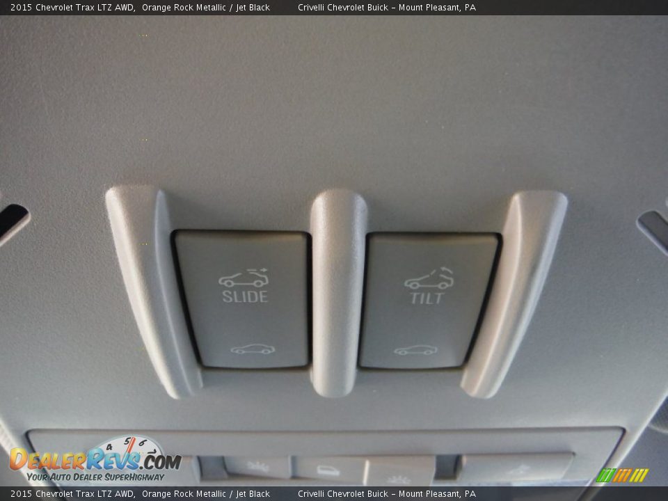 Controls of 2015 Chevrolet Trax LTZ AWD Photo #20