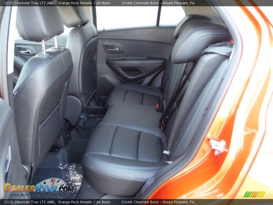 Rear Seat of 2015 Chevrolet Trax LTZ AWD Photo #21