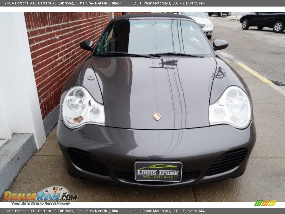 2004 Porsche 911 Carrera 4S Cabriolet Slate Grey Metallic / Black Photo #7