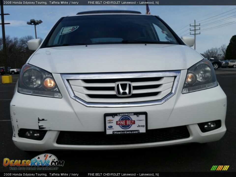 2008 Honda Odyssey Touring Taffeta White / Ivory Photo #2