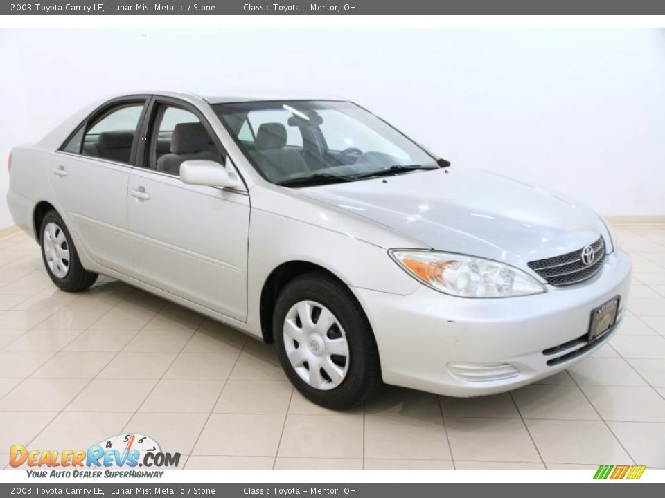 2003 Toyota Camry LE Lunar Mist Metallic / Stone Photo #1