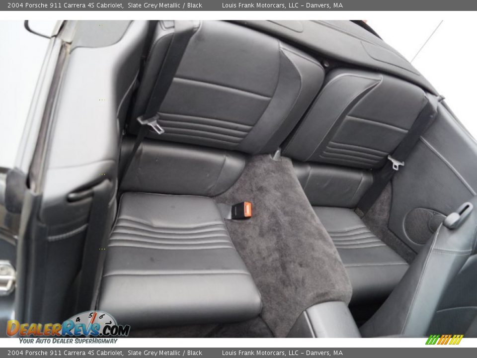 2004 Porsche 911 Carrera 4S Cabriolet Slate Grey Metallic / Black Photo #28