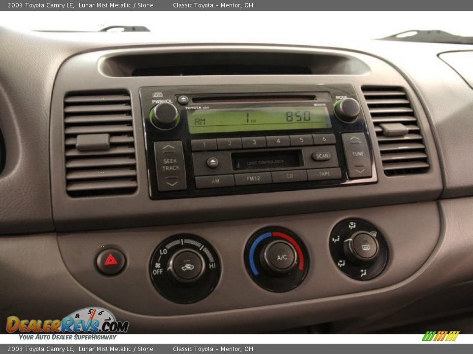 2003 Toyota Camry LE Lunar Mist Metallic / Stone Photo #8