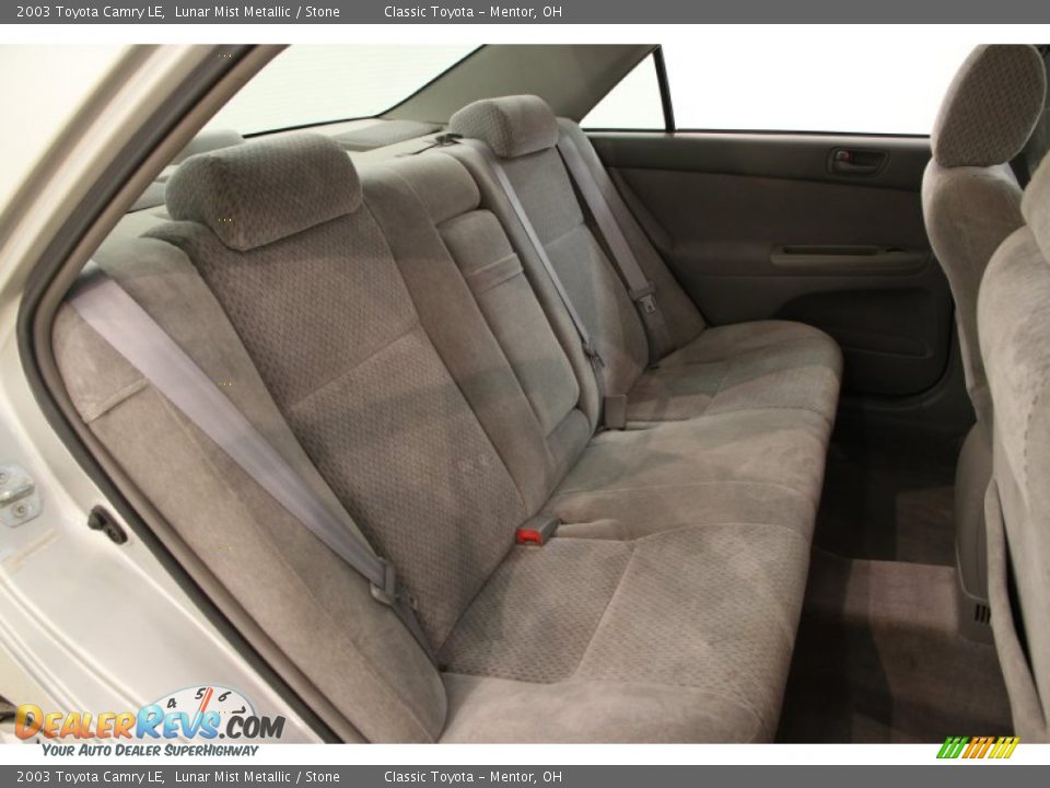2003 Toyota Camry LE Lunar Mist Metallic / Stone Photo #12