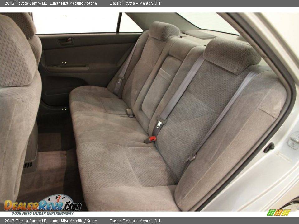 2003 Toyota Camry LE Lunar Mist Metallic / Stone Photo #13